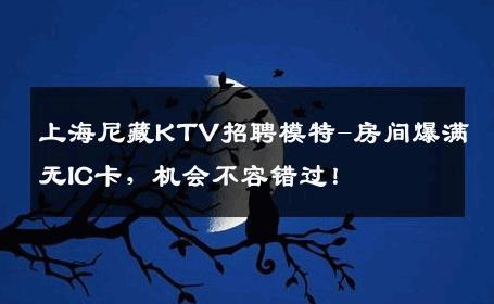 上海尼藏KTV招聘模特-房间爆满无IC卡，机会不容错过！