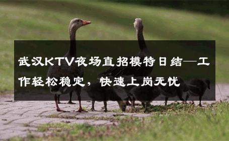 武汉KTV夜场直招模特日结—工作轻松稳定，快速上岗无忧