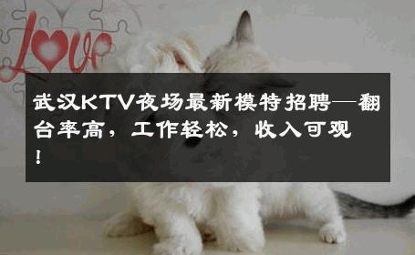 武汉KTV夜场最新模特招聘—翻台率高，工作轻松，收入可观！