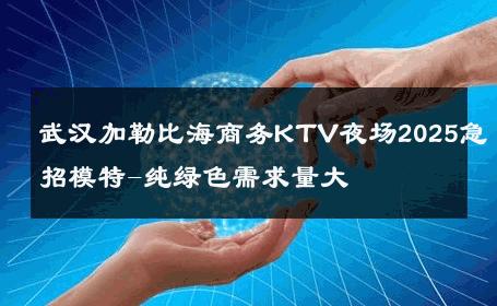 武汉加勒比海商务KTV夜场2025急招模特-纯绿色需求量大