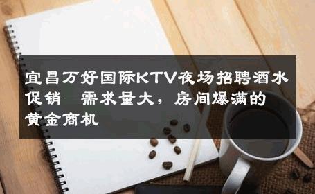 宜昌万好国际KTV夜场招聘酒水促销—需求量大，房间爆满的黄金商机