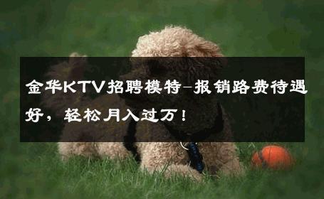 金华KTV招聘模特-报销路费待遇好，轻松月入过万！