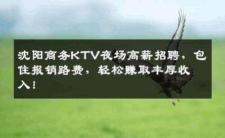 沈阳商务KTV夜场高薪招聘，包住报销路费，轻松赚取丰厚收入！