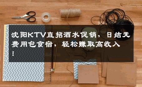 沈阳KTV直招酒水促销，日结无费用包食宿，轻松赚取高收入！