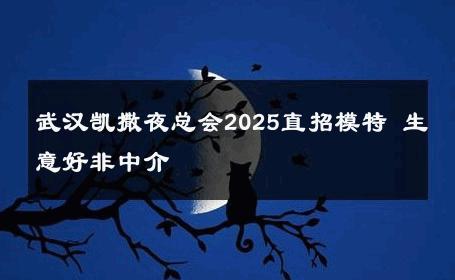 武汉凯撒夜总会2025直招模特 生意好非中介