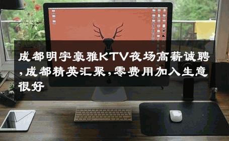 成都明宇豪雅KTV夜场高薪诚聘,成都精英汇聚,零费用加入生意很好