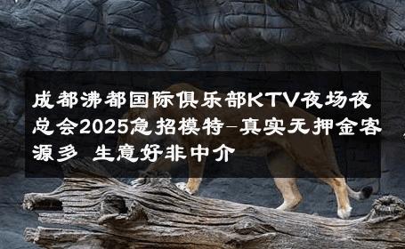 成都沸都国际俱乐部KTV夜场夜总会2025急招模特-真实无押金客源多 生意好非中介