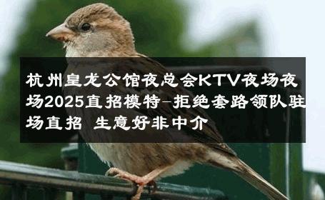杭州皇龙公馆夜总会KTV夜场夜场2025直招模特-拒绝套路领队驻场直招 生意好非中介