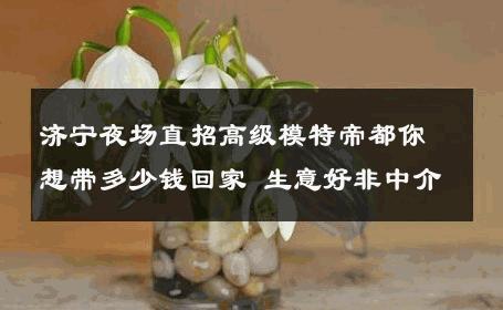 济宁夜场直招高级模特帝都你想带多少钱回家 生意好非中介