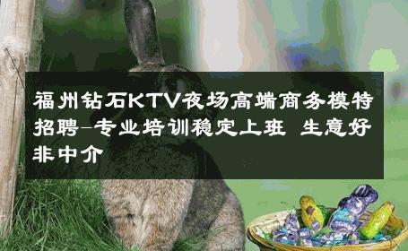 福州钻石KTV夜场高端商务模特招聘-专业培训稳定上班 生意好非中介