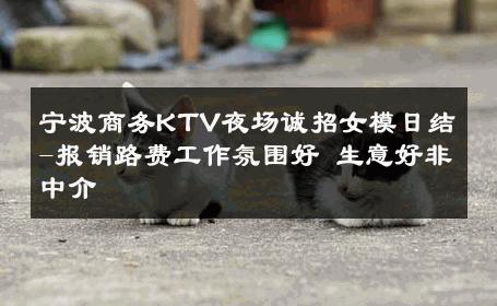 宁波商务KTV夜场诚招女模日结-报销路费工作氛围好 生意好非中介