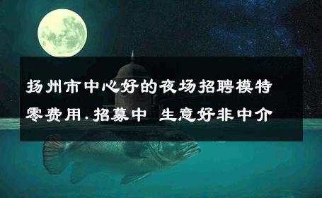 扬州市中心好的夜场招聘模特零费用.招募中 生意好非中介