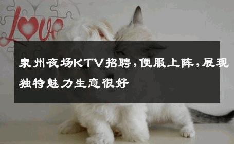 泉州夜场KTV招聘,便服上阵,展现独特魅力生意很好
