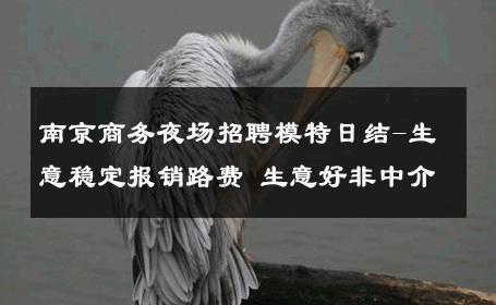 南京商务夜场招聘模特日结-生意稳定报销路费 生意好非中介