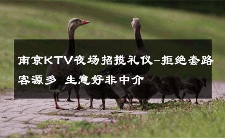 南京KTV夜场招揽礼仪-拒绝套路客源多 生意好非中介