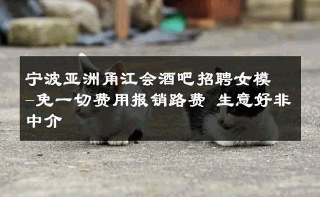 宁波亚洲甬江会酒吧招聘女模-免一切费用报销路费 生意好非中介