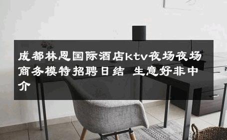 成都林恩国际酒店ktv夜场夜场商务模特招聘日结 生意好非中介