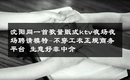 沈阳同一首歌量贩式ktv夜场夜场聘请模特-不穿工衣正规商务平台 生意好非中介