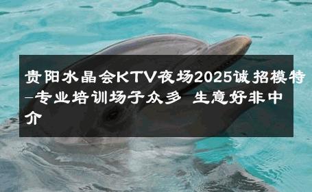 贵阳水晶会KTV夜场2025诚招模特-专业培训场子众多 生意好非中介