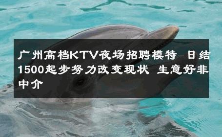 广州高档KTV夜场招聘模特-日结1500起步努力改变现状 生意好非中介