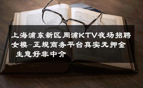 上海浦东新区周浦KTV夜场招聘女模-正规商务平台真实无押金 生意好非中介