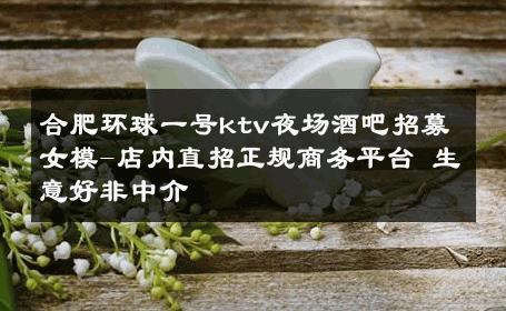 合肥环球一号ktv夜场酒吧招募女模-店内直招正规商务平台 生意好非中介