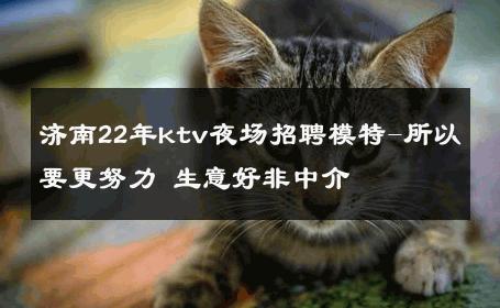 济南22年ktv夜场招聘模特-所以要更努力 生意好非中介