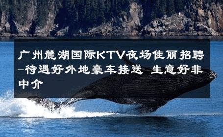 广州麓湖国际KTV夜场佳丽招聘-待遇好外地豪车接送 生意好非中介
