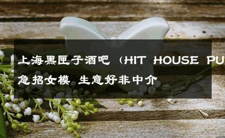 上海黑匣子酒吧（HIT HOUSE PUB）急招女模 生意好非中介
