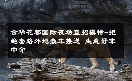 金华花都国际夜场直招模特-拒绝套路外地豪车接送 生意好非中介