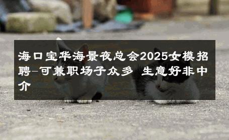 海口宝华海景夜总会2025女模招聘-可兼职场子众多 生意好非中介