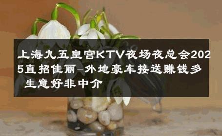 上海九五皇宫KTV夜场夜总会2025直招佳丽-外地豪车接送赚钱多 生意好非中介