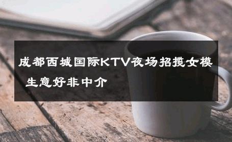 成都西城国际KTV夜场招揽女模 生意好非中介