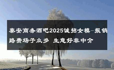 泰安商务酒吧2025诚招女模-报销路费场子众多 生意好非中介