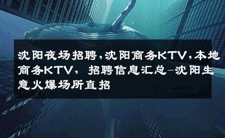 沈阳夜场招聘,沈阳商务KTV,本地商务KTV, 招聘信息汇总-沈阳生意火爆场所直招
