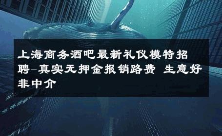 上海商务酒吧最新礼仪模特招聘-真实无押金报销路费 生意好非中介
