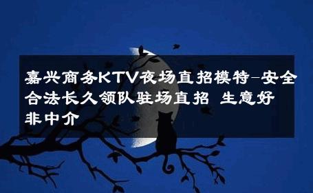 嘉兴商务KTV夜场直招模特-安全合法长久领队驻场直招 生意好非中介