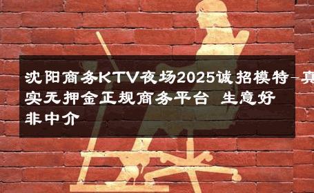 沈阳商务KTV夜场2025诚招模特-真实无押金正规商务平台 生意好非中介