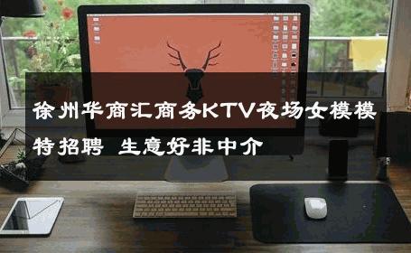 徐州华商汇商务KTV夜场女模模特招聘 生意好非中介