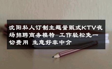 沈阳私人订制主题量贩式KTV夜场招聘商务模特-工作轻松免一切费用 生意好非中介