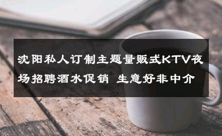 沈阳私人订制主题量贩式KTV夜场招聘酒水促销 生意好非中介