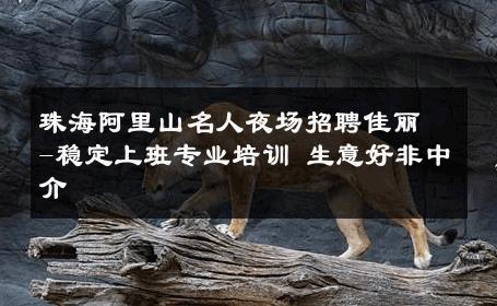 珠海阿里山名人夜场招聘佳丽-稳定上班专业培训 生意好非中介