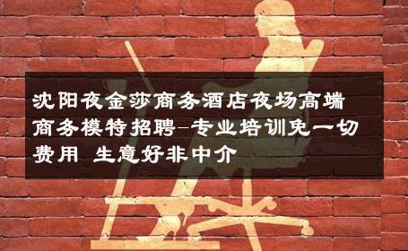 沈阳夜金莎商务酒店夜场高端商务模特招聘-专业培训免一切费用 生意好非中介