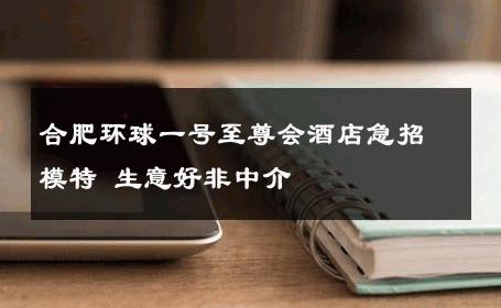 合肥环球一号至尊会酒店急招模特 生意好非中介