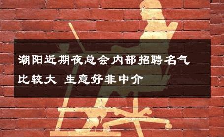 潮阳近期夜总会内部招聘名气比较大 生意好非中介