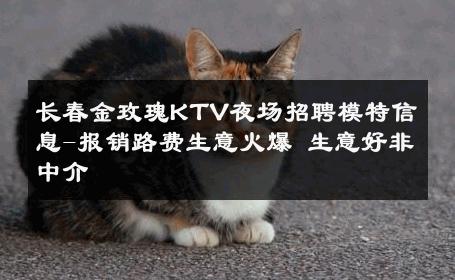 长春金玫瑰KTV夜场招聘模特信息-报销路费生意火爆 生意好非中介