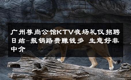 广州尊尚公馆KTV夜场礼仪招聘日结-报销路费赚钱多 生意好非中介