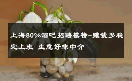 上海80%酒吧招聘模特-赚钱多稳定上班 生意好非中介