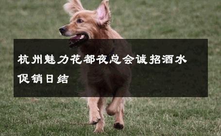 杭州魅力花都夜总会诚招酒水促销日结 