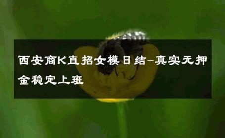 西安商K直招女模日结-真实无押金稳定上班 